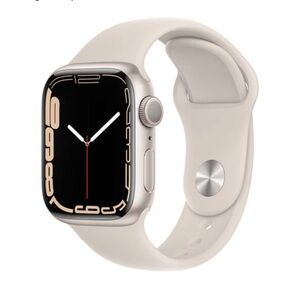 Apple Watch Gen 7 Series 7 41mm Starlight Aluminum - Starlight Sport Band